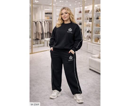 Фотография Женский прогулочный костюм со штанами большие размеры р.УНИВЕРСАЛЬНЫЙ "LANA" купить недорого от прямого поставщика, изображение 4