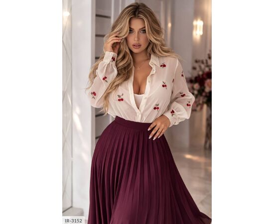 Турецька костюмка струмлива, тримає чітку складку р.46-48;50-52;54-56 "LANA" купити недорого від прямого постачальника, зображення 3