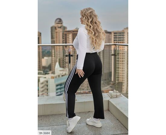 Жіночі стильні штани БАТАЛ р.50-52;54-56;58-60;62-64 (4кол.) "LETTI" купити недорого від прямого постачальника, зображення 4