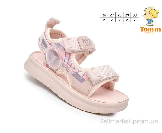 Фотография Босоножки детские летние Лето 1602A (10 пар р.26-30) "TOM.M" недорого оптом от прямого поставщика, изображение 2