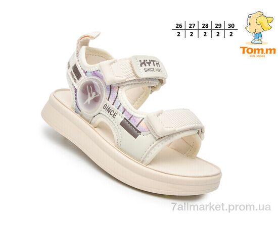 Фотография Босоножки детские летние Лето 1602B (10 пар р.26-30) "TOM.M" недорого оптом от прямого поставщика, изображение 2