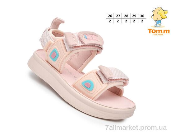 Фотография Босоножки детские летние Лето 1606A (10 пар р.26-30) "TOM.M" недорого оптом от прямого поставщика, изображение 2