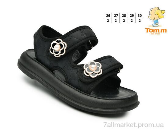 Фотография Босоножки детские летние Лето 1613A (10 пар р.26-30) "TOM.M" недорого оптом от прямого поставщика, изображение 2
