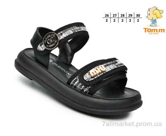 Фотография Босоножки детские летние Лето 1625C (10 пар р.26-30) "TOM.M" недорого оптом от прямого поставщика, изображение 2