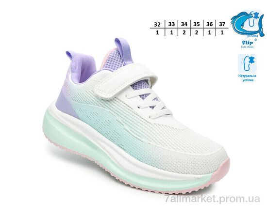 Кросівки дитячі модні Весна/осінь 65121M (8 пар р.32-37) "TOM.M" недорого оптом від прямого постачальника, зображення 2