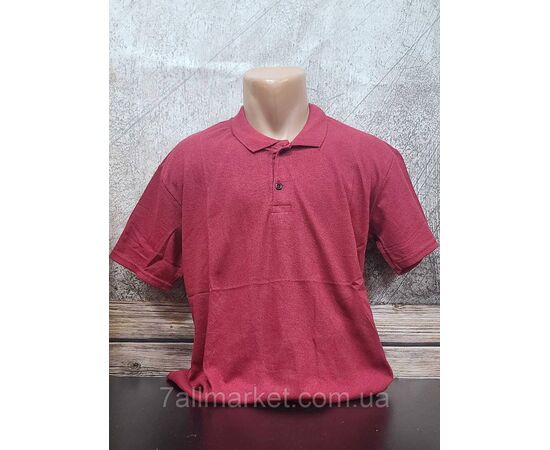 Фотография Футболка-поло мужская однотонная р.2XL-6XL (6 кв.) "MODY" недорогой опцией от прямого поставщика, изображение 6