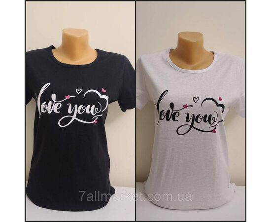 Фотография Футболка женская молодёжная  с надписями р-р S-XL (2цв) "MODY" недорого от прямого поставщика, изображение 3