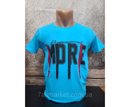 Фотография Футболка мужская с надписями р.S-2XL (5 кв.) "MODY" недорогой опцией от прямого поставщика, изображение 3