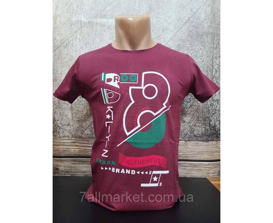 Фотография Футболка мужская с надписями р.S-2XL (8 кв.) "MODY" недорогой опцией от прямого поставщика, изображение 4