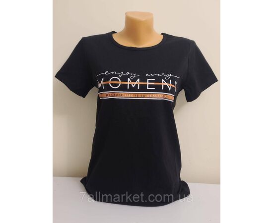 Фотография Футболка женская молодёжная  с надписями р-р S-XL (5цв) "MODY" недорого от прямого поставщика, изображение 2