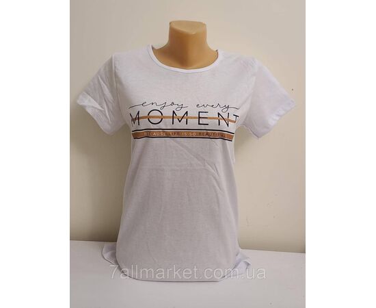 Фотография Футболка женская молодёжная  с надписями р-р S-XL (5цв) "MODY" недорого от прямого поставщика, изображение 5