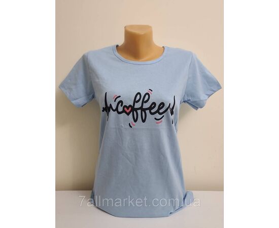 Фотография Футболка женская молодёжная  с надписями р-р S-XL (5цв) "MODY" недорого от прямого поставщика, изображение 5