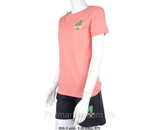 Фотография Футболка женская молодёжная р-р S-2XL (4цв) "MODY" недорого от прямого поставщика, изображение 7