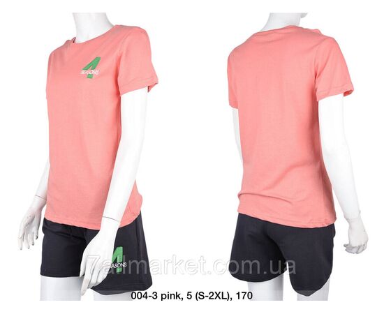 Фотография Футболка женская молодёжная р-р S-2XL (4цв) "MODY" недорого от прямого поставщика, изображение 9