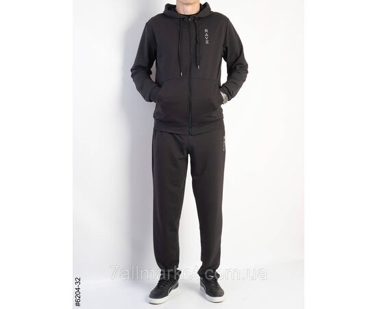 Фотография Спортивний костюм чоловічий пряма штанина турецька двонитка норма 48,50,52,54,56 (4цв) "NOWEMBER", изображение 2