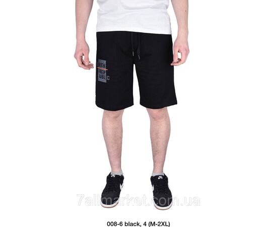 Фотография Шорты мужские на резинке трикотажные размеры M-2XL (2цв) "MODY" недорого от прямого поставщика, изображение 3