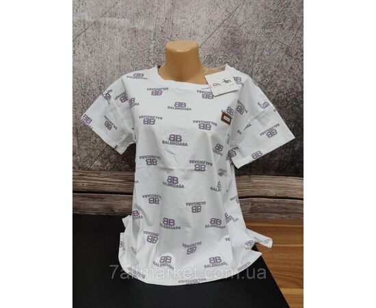 Фотография Футболка женская молодёжная с  принтом р-р 46-48 (микс) "MODY" недорого от прямого поставщика, изображение 4