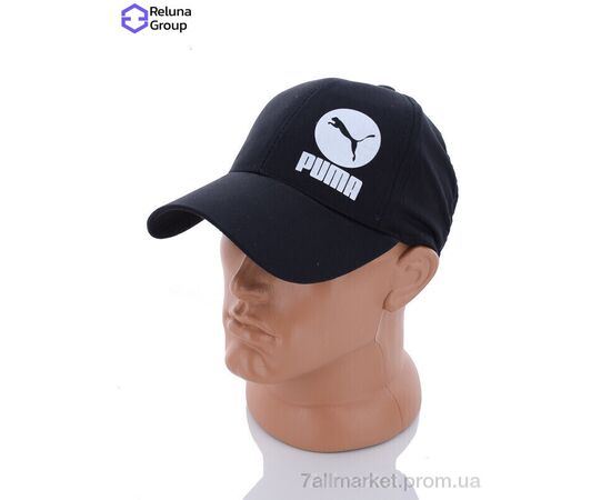 Фотография Кепка для мужчин Лето HV012-1 black (5 шт. р.сетка ) "Reluna Group" недорого оптом от прямого поставщика, изображение 2