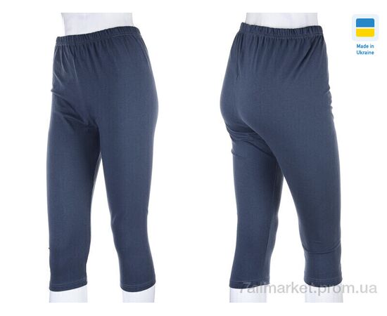 Фотография Бриджи женские Лето Бриджі х/б сірий 3XL (2 шт. р.сетка One size) "VIOLA" недорого оптом от прямого поставщика, изображение 3