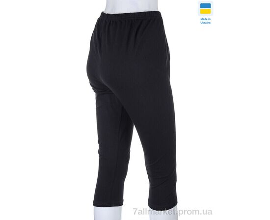 Фотография Бриджи женские Лето Бриджі х/б чорний 5XL (2 шт. р.сетка One size) "VIOLA" недорого оптом от прямого поставщика, изображение 2