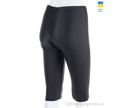 Фотография Бриджи женские Лето Бриджі еластік чорний батал (3 шт. р.сетка 52-56) "VIOLA" недорого оптом от прямого поставщика, изображение 2