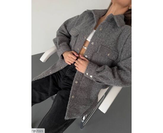 Фотография Женская рубашка БАТАЛ р.48-52 (6цв) "ANNABELLE" купить недорого от прямого поставщика, изображение 8