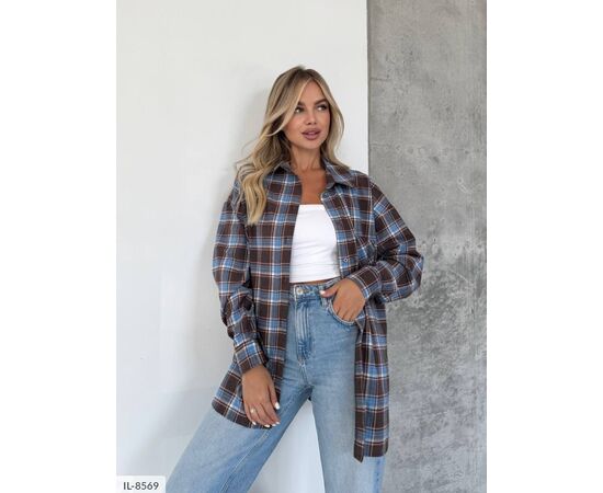 Фотография Женская фланелевая рубашка р.УНИВЕРСАЛЬНЫЙ "ANNABELLE" купить недорого от прямого поставщика, изображение 39