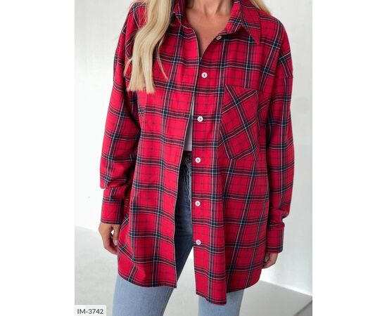 Фотография Женская фланелевая рубашка р.УНИВЕРСАЛЬНЫЙ "ANNABELLE" купить недорого от прямого поставщика, изображение 35