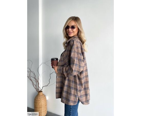 Фотография Женская фланелевая рубашка р.УНИВЕРСАЛЬНЫЙ "ANNABELLE" купить недорого от прямого поставщика, изображение 16