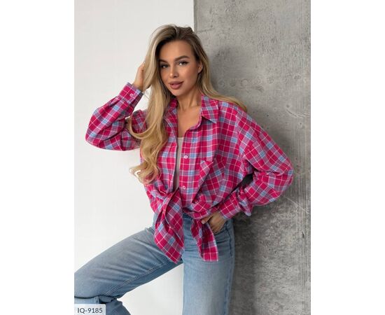 Фотография Женская фланелевая рубашка р.УНИВЕРСАЛЬНЫЙ "ANNABELLE" купить недорого от прямого поставщика, изображение 11