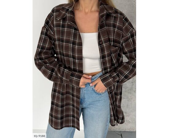 Фотография Женская фланелевая рубашка р.УНИВЕРСАЛЬНЫЙ "ANNABELLE" купить недорого от прямого поставщика, изображение 8