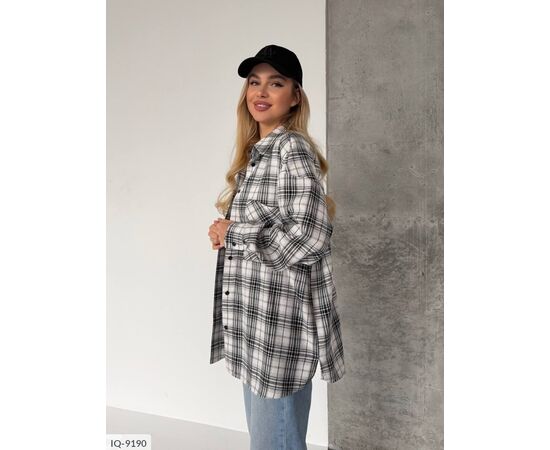 Фотография Женская фланелевая рубашка р.УНИВЕРСАЛЬНЫЙ "ANNABELLE" купить недорого от прямого поставщика, изображение 6