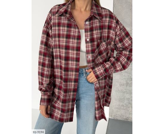 Фотография Женская фланелевая рубашка р.УНИВЕРСАЛЬНЫЙ "ANNABELLE" купить недорого от прямого поставщика, изображение 2