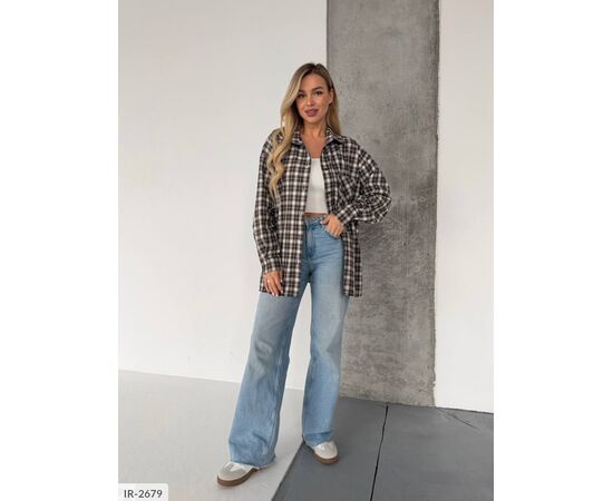 Фотография Женская фланелевая рубашка р.УНИВЕРСАЛЬНЫЙ "ANNABELLE" купить недорого от прямого поставщика, изображение 47