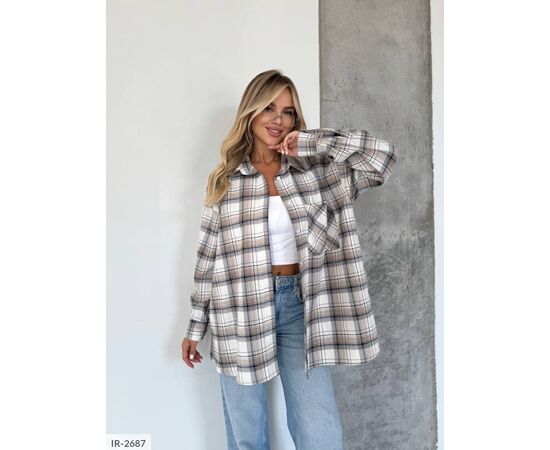 Фотография Женская фланелевая рубашка р.УНИВЕРСАЛЬНЫЙ "ANNABELLE" купить недорого от прямого поставщика, изображение 54