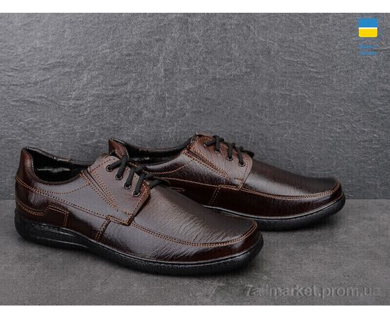 Туфлі чоловічі стильні Весна/осінь Sunshine Шн2 кориневый (8 пар р.40-45) "Paolla" недорого оптом від прямого постачальника, зображення 2