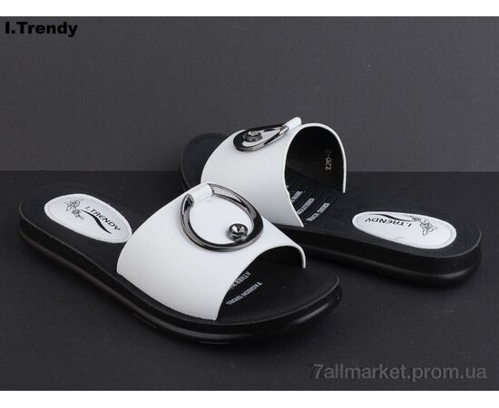 Шльопанці жіночі полегшені Літо Z20-2 (8 пар р.36-41) "Trendy" недорого оптом від прямого постачальника, зображення 2