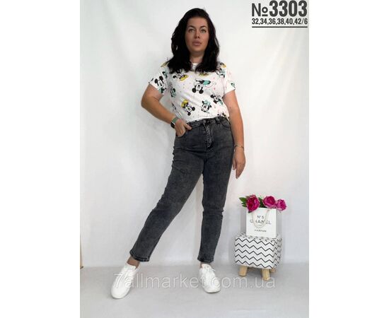 Жіночий батальний мом розмірний ряд 32,34,36,38,40,42 "PARTNERS" недорого от прямого поставщика, зображення 2