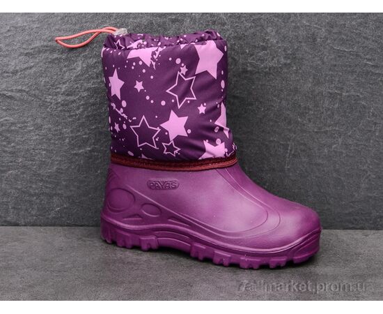 Чоботи з піни дитячі Зима Дс 11-16 (8 пар р.30-37) "CAP" недорого оптом від прямого постачальника, зображення 2