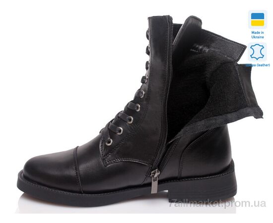 Фотография Ботинки женские стильные Весна/осень Paradize P2014-2401 черный-d (6 пар р.36-40) "Prime-Opt" недорого оптом от прямого поставщика, изображение 2
