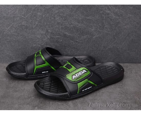 Шльопанці чоловічі пляжні Літо 3AP01M green (6 пар р.41-43) "Dan Marest" недорого оптом від прямого постачальника, зображення 2