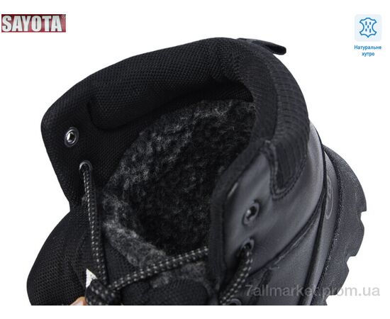 Черевики жіночі стильні Зима B855-1 (8 пар р.36-41) "Sayota" недорого оптом від прямого постачальника, зображення 2