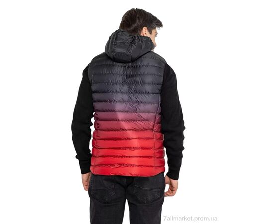 Чоловічий жилет Весна/осінь 999 чорно-червоний (5 шт. р.сіткаM-3XL) "Massmag" недорого оптом від прямого постачальника, зображення 3
