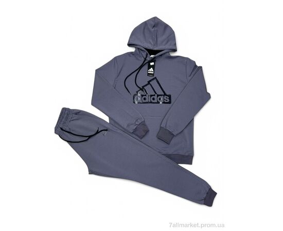 Фотография Спортивный костюм мужской Весна/осень 259 сірий (5 шт. р.сетка M-3XL) "Verton" недорого оптом от прямого поставщика, изображение 2