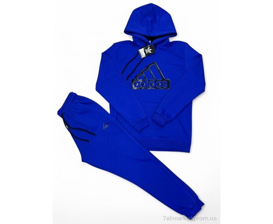 Фотография Спортивный костюм мужской Весна/осень 259 синій (5 шт. р.сетка M-3XL) "Verton" недорого оптом от прямого поставщика, изображение 2