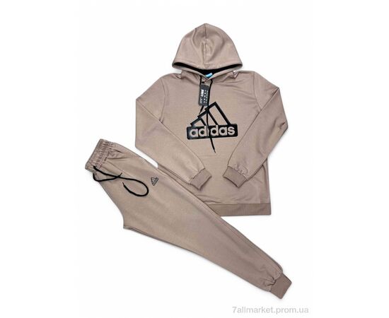 Фотография Спортивный костюм мужской Весна/осень 259 беж (5 шт. р.сетка M-3XL) "Verton" недорого оптом от прямого поставщика, изображение 2