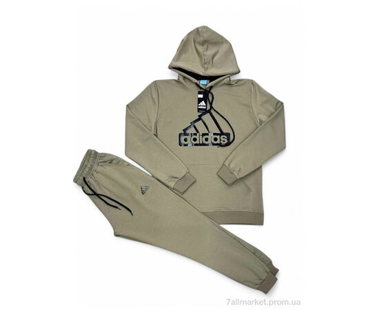 Фотография Спортивный костюм мужской Весна/осень 259 хакі (5 шт. р.сетка M-3XL) "Verton" недорого оптом от прямого поставщика, изображение 2