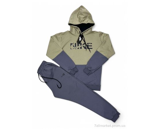 Фотография Спортивный костюм мужской Весна/осень 254 сірий-хакі (5 шт. р.сетка M-3XL) "Verton" недорого оптом от прямого поставщика, изображение 2