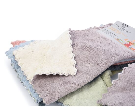 Рушник Весна/осінь 10135-9342 (30x30) mix (6 шт. р.сіткаOne size) "Obuvok" недорого оптом від прямого постачальника, зображення 2