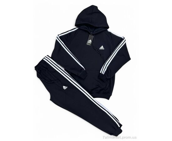 Фотография Спортивный костюм мужской Весна/осень 209 black (5 шт. р.сетка M-3XL) "Verton" недорого оптом от прямого поставщика, изображение 2